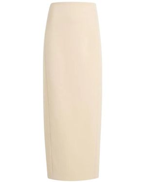 KHAITE Lyle Skirt - White