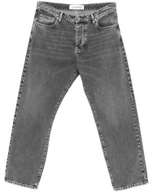 Amaranto Logo-Patch Jeans - Grey