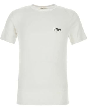 Emporio Armani 2-Pack Crew Neck T-Shirt - White