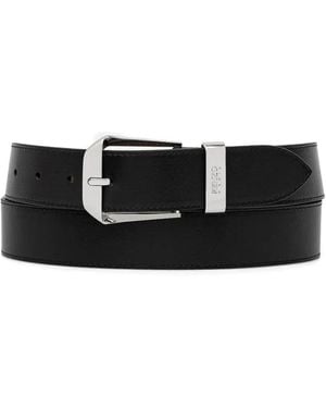 KENZO Leather Belt - Black