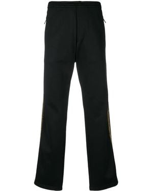 DSquared² Sequin Stripe Track Trousers - Black