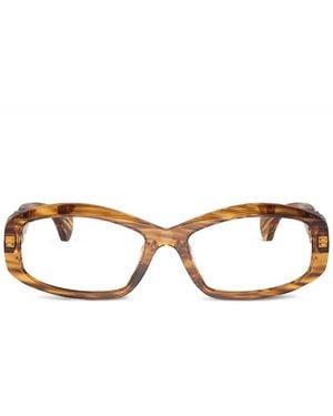 Alain Mikli Rectangle-Frame Sunglasses - Brown
