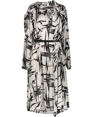 Balenciaga Silk Dress - White