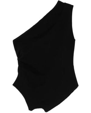 Rohe One-Shoulder Top - Black