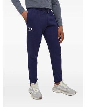 Under Armour Icon Logo-Embroidered Drawstring Track Trousers - Blue