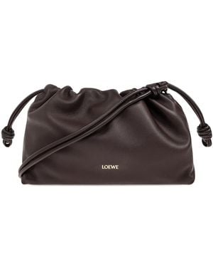 Loewe フラメンコ クラッチバッグ M - ブラウン