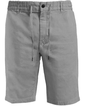 BOSS Drawstring bermuda shorts - Grau