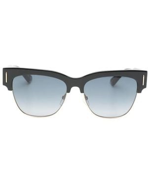 Moschino Browline-Frame Sunglasses - Grey