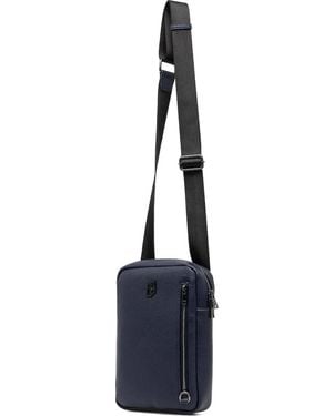 Liu Jo Borsa Messenger Con Zip - Blu