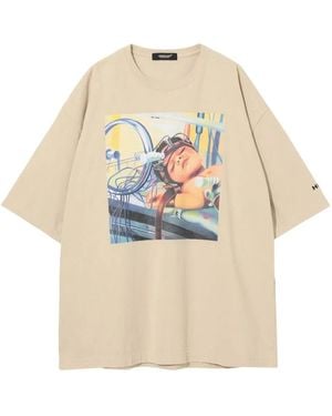 Undercover Heldon Graphic-Print T-Shirt - White