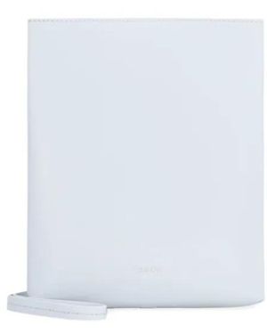 Calvin Klein Bandolera de piel - Blanco