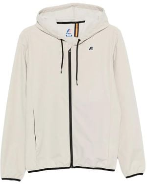 K-Way Journeer Zip-Up Hoodie - Gray
