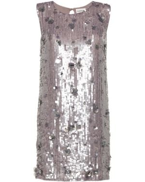 P.A.R.O.S.H. Abito Corto Glow - Grigio