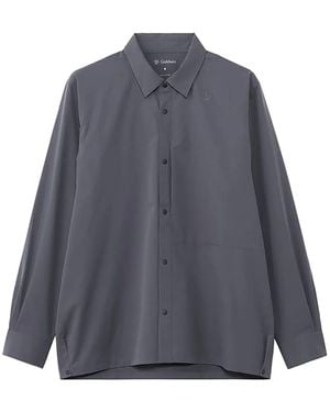 Goldwin Camicia Con Stampa - Grigio