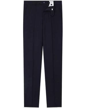 Fursac Straight-Leg Trousers - Blue