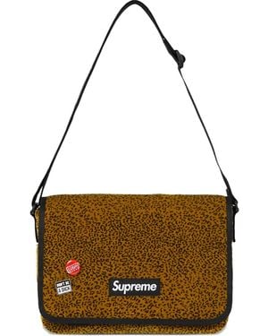 Supreme Textured Shoulder Bag - Metallic