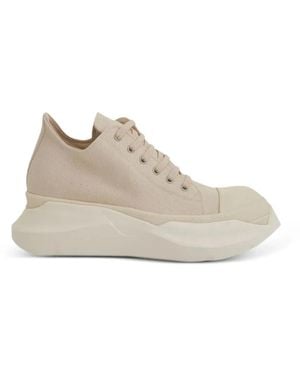 Rick Owens Abstract Chunky-Sole Trainers - White