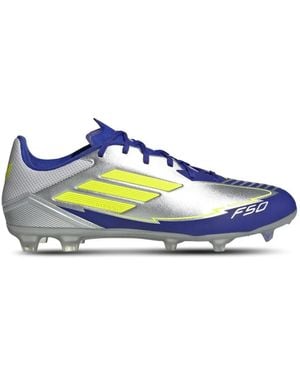adidas F50 League Messi Firm/Multi-Ground Cleats - Blue