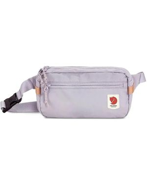 Fjallraven Sac Banane Zippée À Patch Logo - Purple