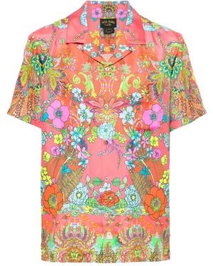 CAMILLA Windmills And Wildflowers Shirt - Pink