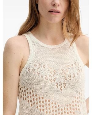 Aeron Top Kismet de punto flojo - Neutro