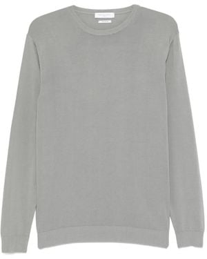 Daniele Fiesoli Crew-Neck Cotton Jumper - Grey