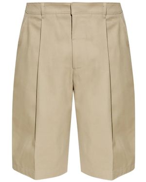 AllSaints Castro Pleated Shorts - White