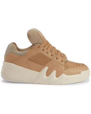 Giuseppe Zanotti Talon Mid-Top Trainers - Brown