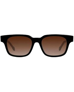 Dyrka Ruskin Square-Frame Sunglasses - Brown