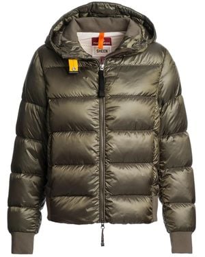 Parajumpers Mariah Quilted Hooded Jacket - Green