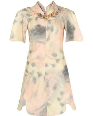 Ellery Vestido Bora Bora Corto - Neutro
