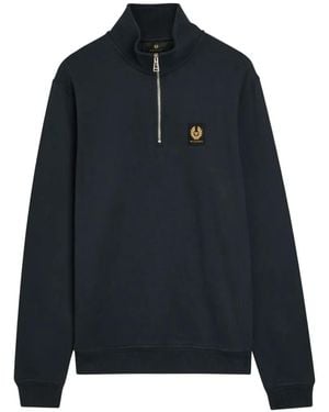 Belstaff Sweater Met Ritshals - Blauw