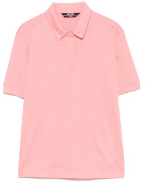 K-Way Auzielle Short-Sleeve Polo Shirt - Pink