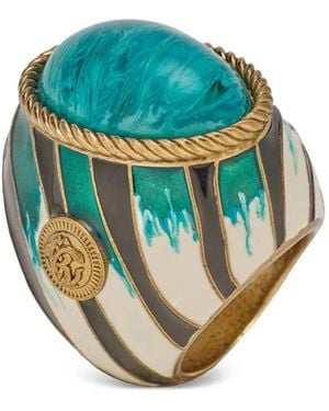 Roberto Cavalli Ray Of Sea Ring - Blue