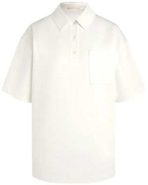 12 STOREEZ Mica Mercerised Cotton Polo Shirt - White