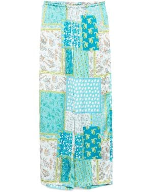 Bambah Aqua Tie パンツ - ブルー