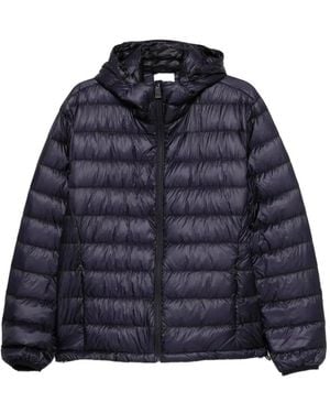 Aspesi Veste Nelson À Capuche - Bleu