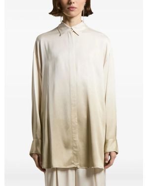 Peserico Camicia A Maniche Lunghe - Bianco