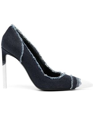 Tom Ford Denim Court Shoes - Blue