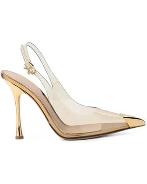 Gianvito Rossi Plexi Pumps - White