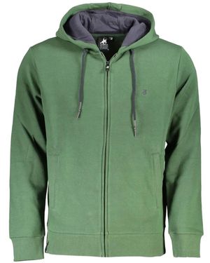U.S. Grand Embroidered Zip-Up Hoodie - Green