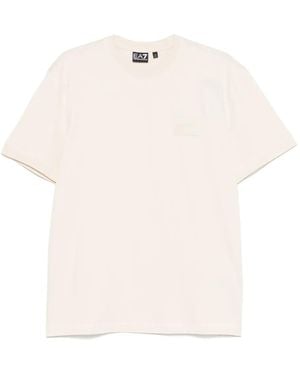 EA7 Katoenen T-Shirt - Wit