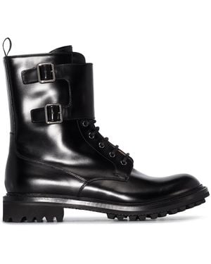 Church's Carly Leather Booties - Black