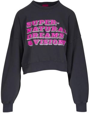 Mother Sweatshirt mit Slogan-Print - Pink