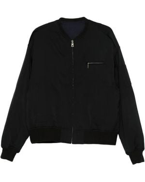Visvim Zip-Pocket Bomber Jacket - Black