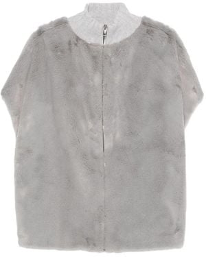 Le Tricot Perugia Zip-up Fleece Jacket - グレー