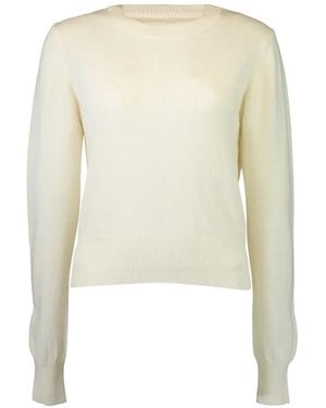 Misha Pullover Mit Rundhalsausschnitt - Weiß