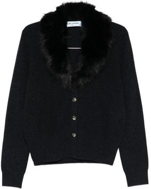 Blugirl Blumarine Cardigan Con Collo - Nero