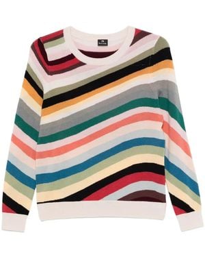 Paul Smith Striped merino jumper - Gelb