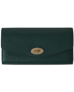 Mulberry Darley Leather Wallet - Green